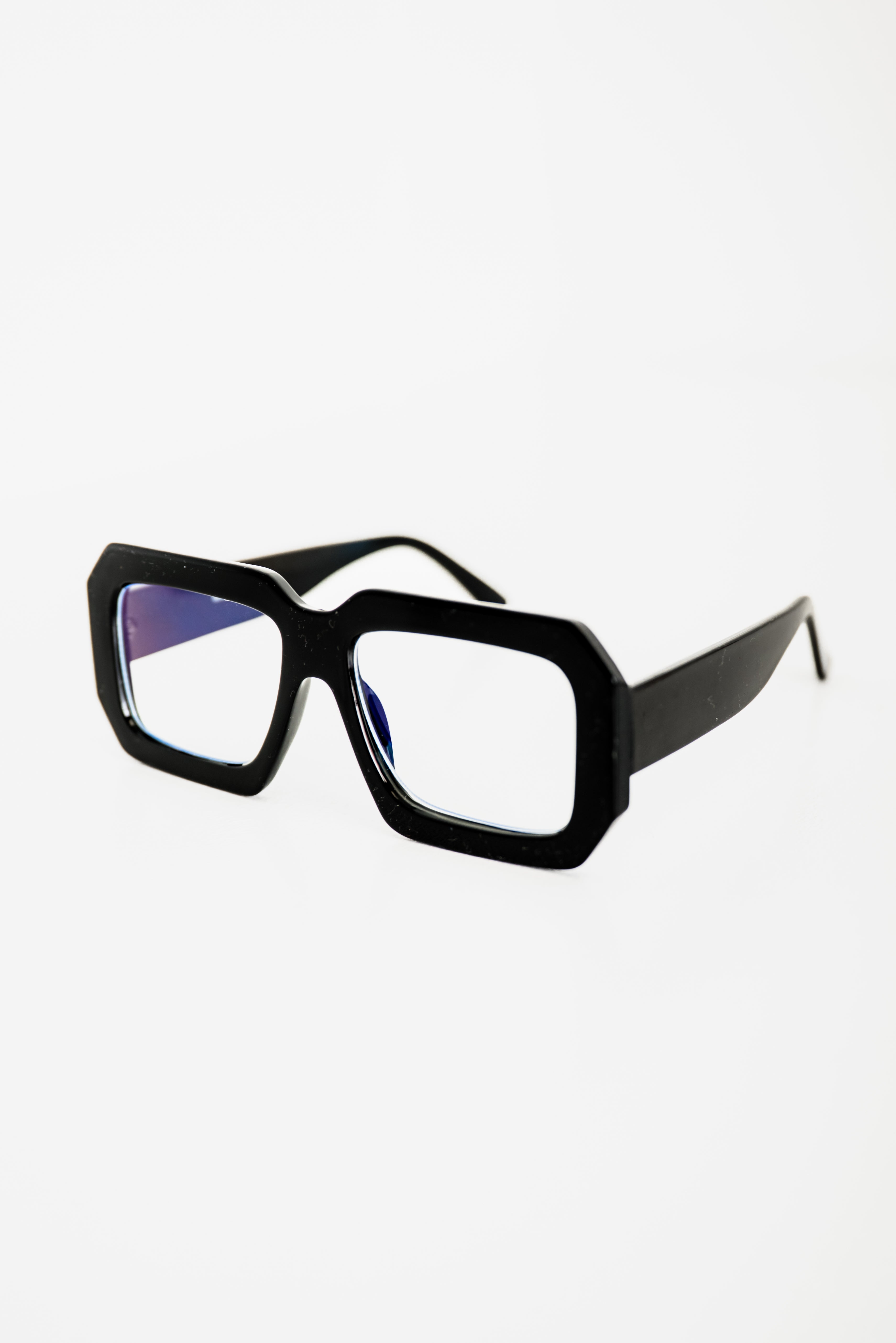 Optical Cube Glasses - Black
