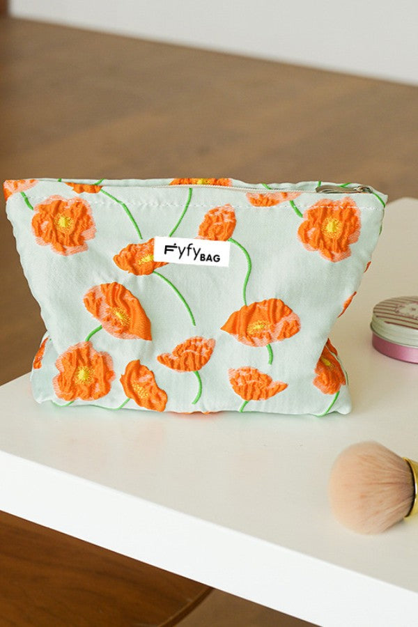 Everyday Luxe Wash Bag - Orange | DOORBUSTERS