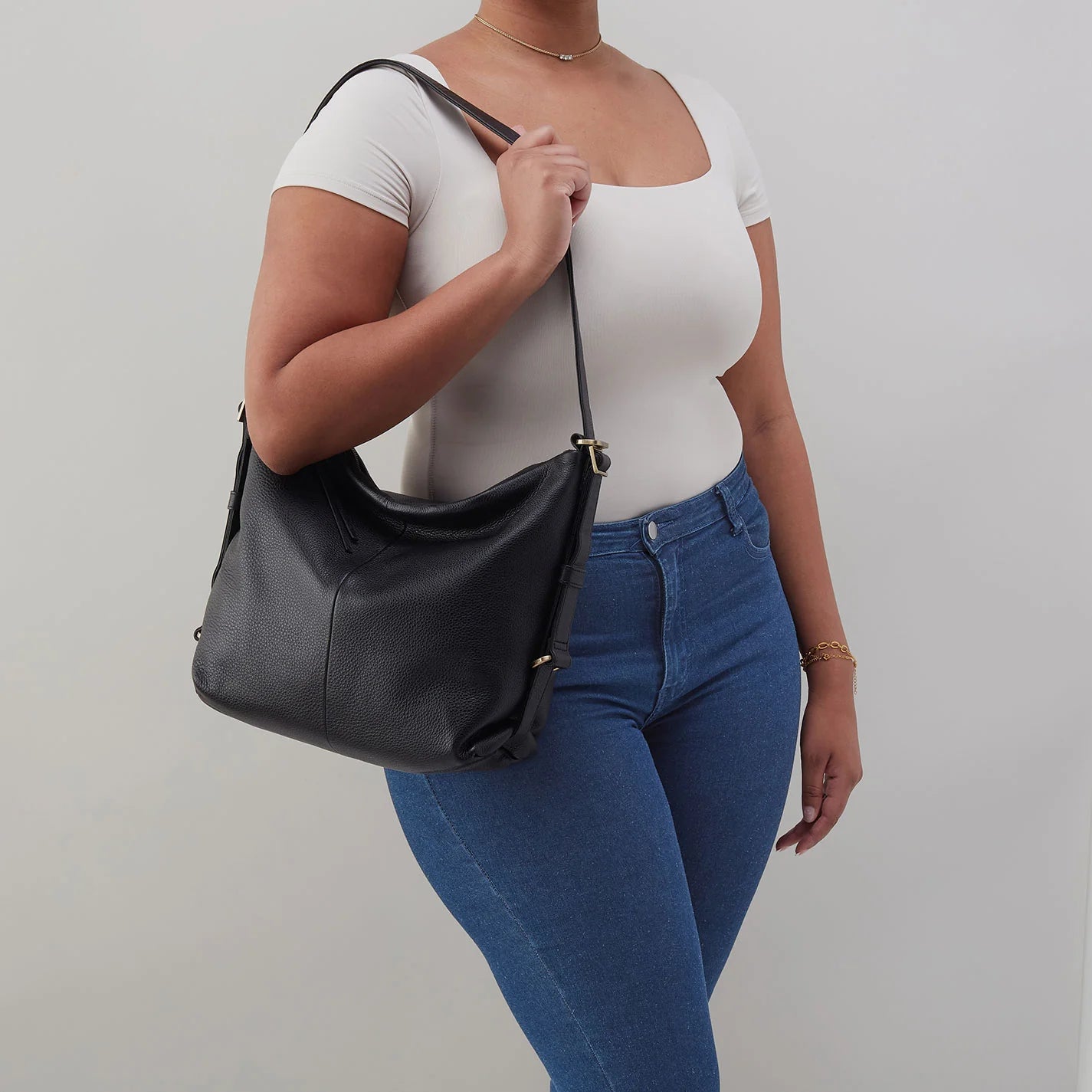 HOBO Emily Convertible Backpack - Black FINAL SALE