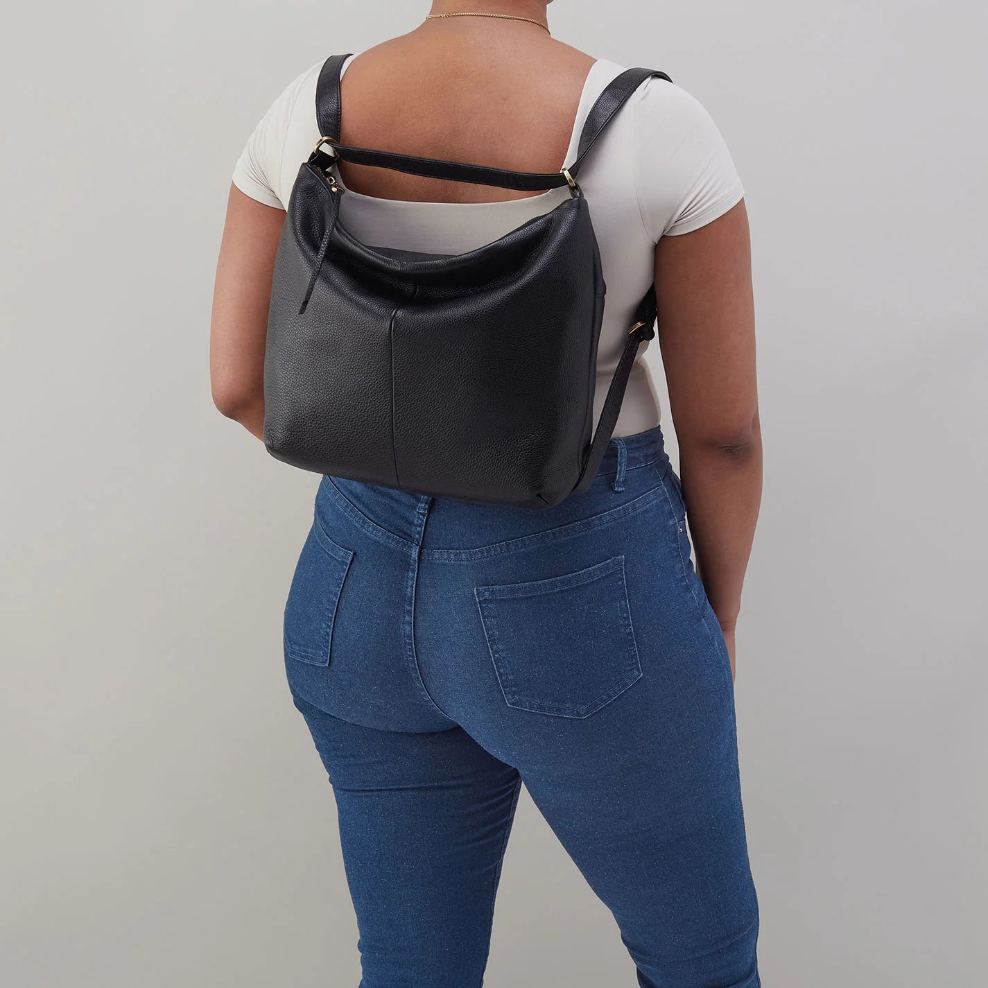 HOBO Emily Convertible Backpack - Black FINAL SALE