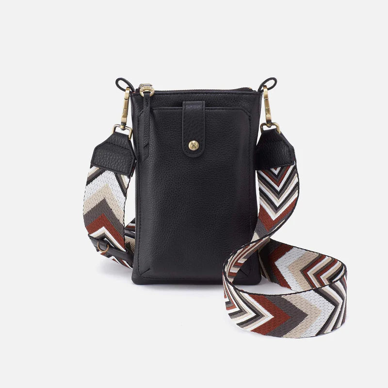 HOBO Cass Phone Crossbody - Black
