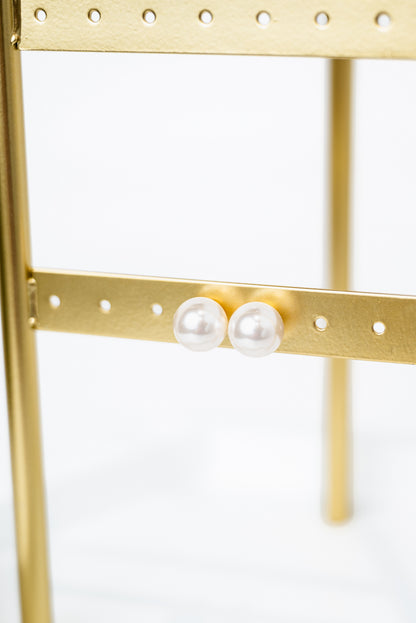Pearl Stud Earrings