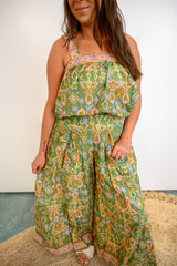 Petal Play Woven Cami Top