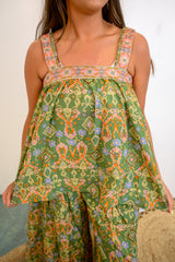 Petal Play Woven Cami Top