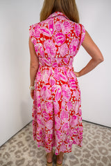 Petal Poetry Midi Dress