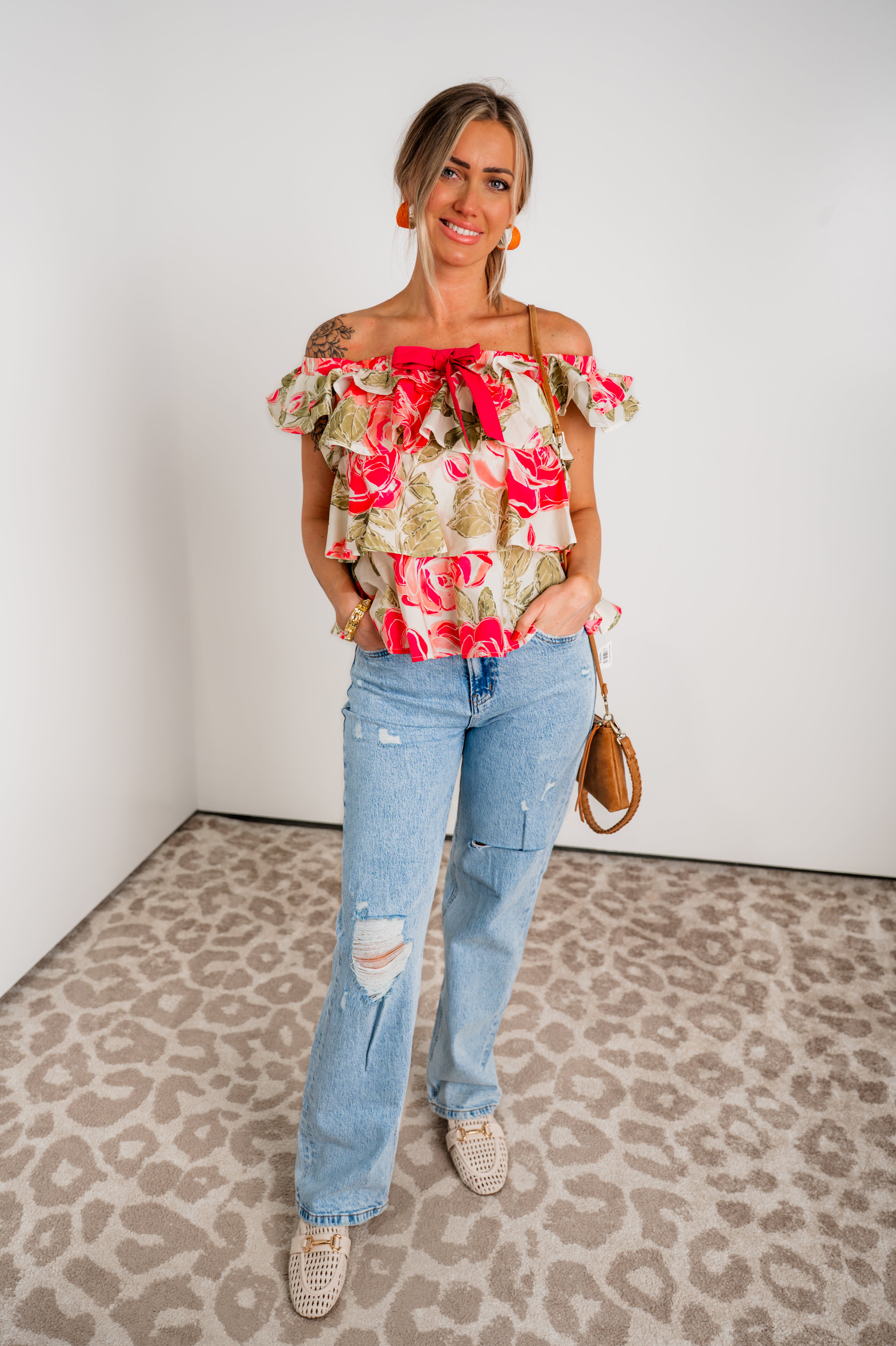 Petal Promise Bow Top