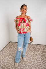Petal Promise Bow Top