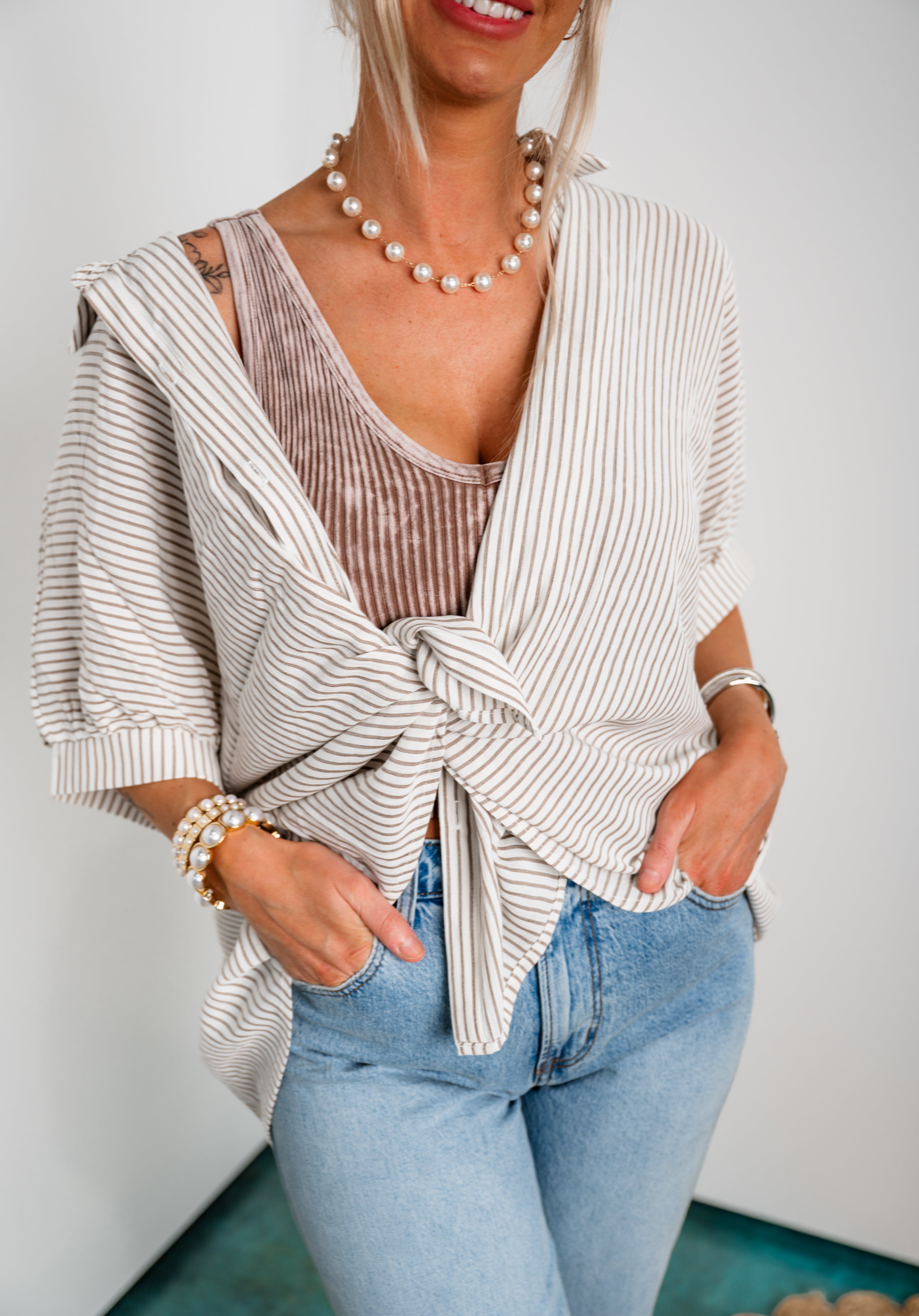 Petite Sculpt Tank - Mocha