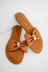 Pick Woven Knot Sandals