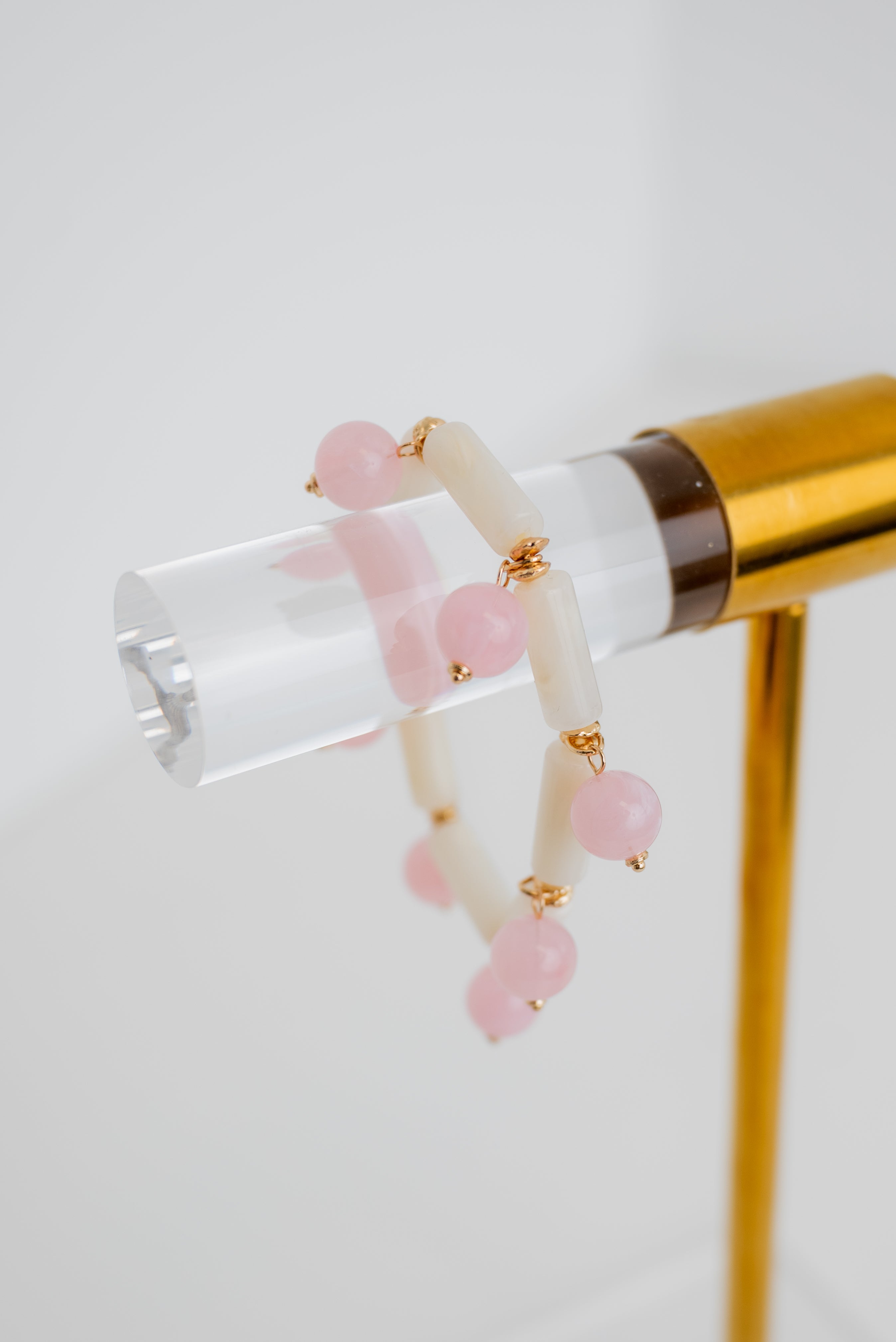 Pink Beaded Bracelet