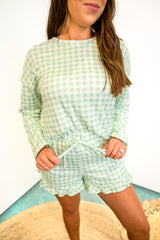 Plaid & Play Lounge Set