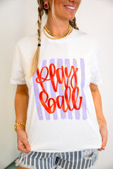 Play Ball Graphic Top