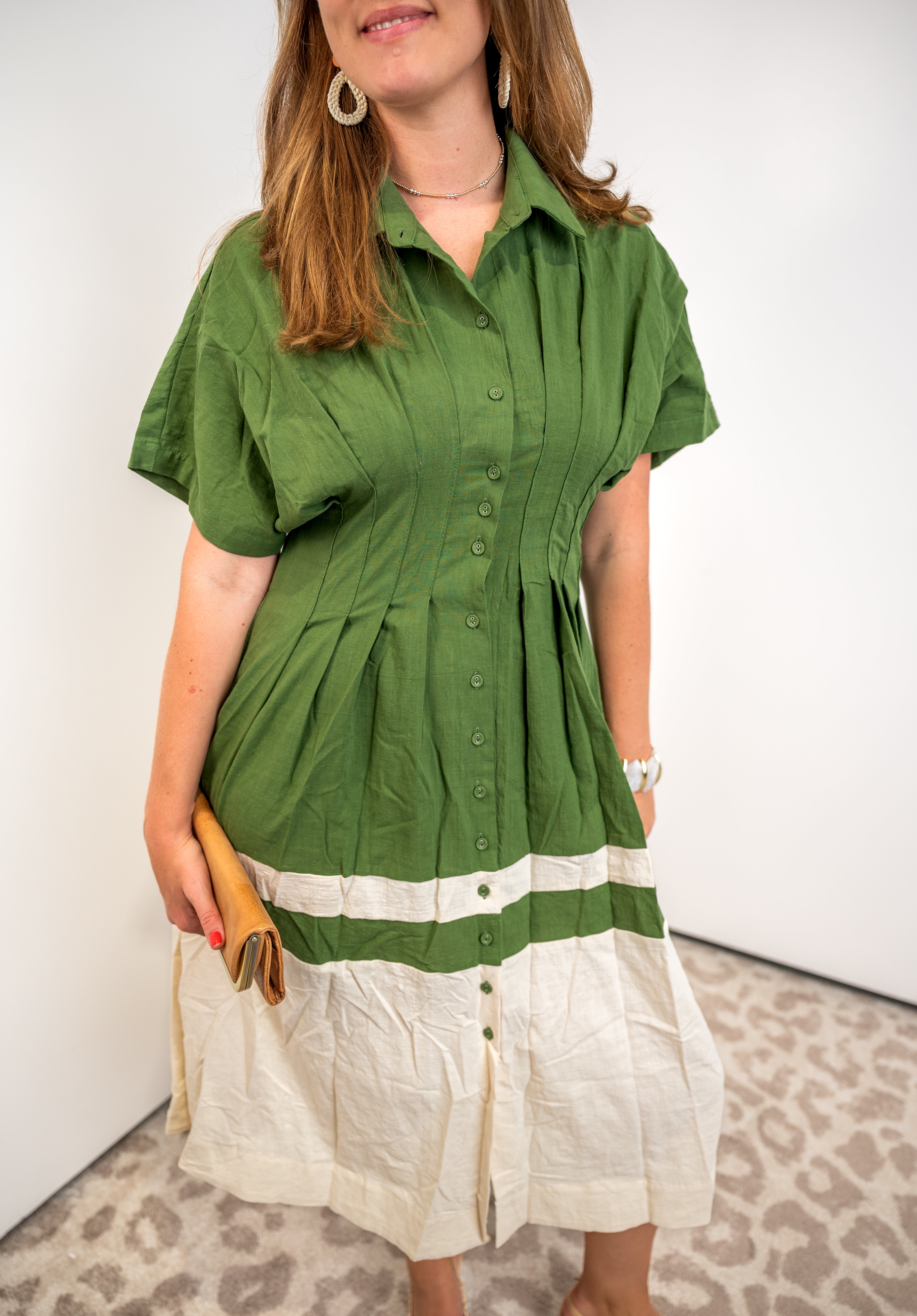 Pleated Harmony Dress