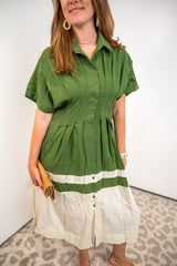 Pleated Harmony Dress