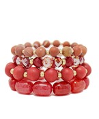Crystal Horizon Bracelet - Red