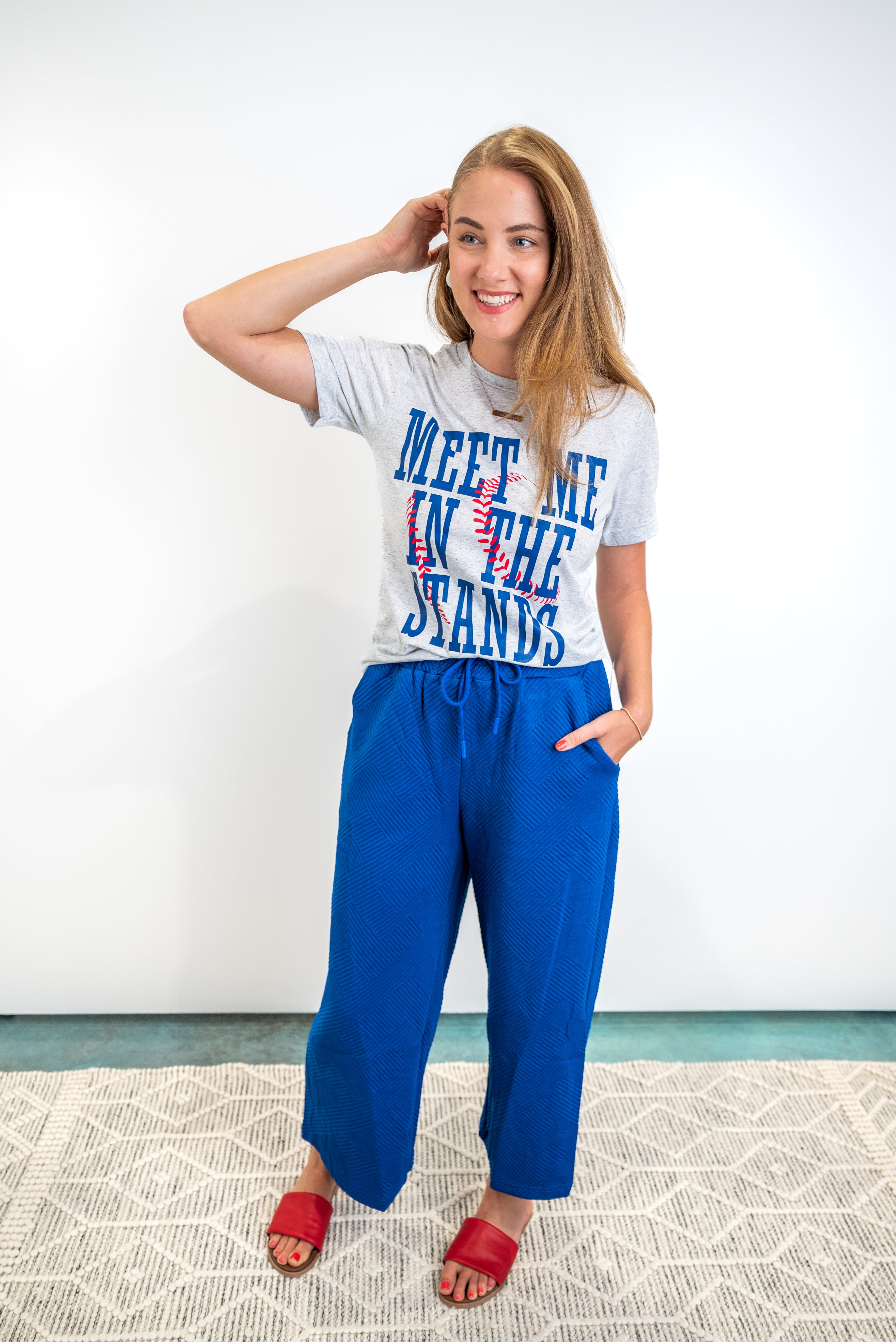 Relax & Move Pants - Royal Blue
