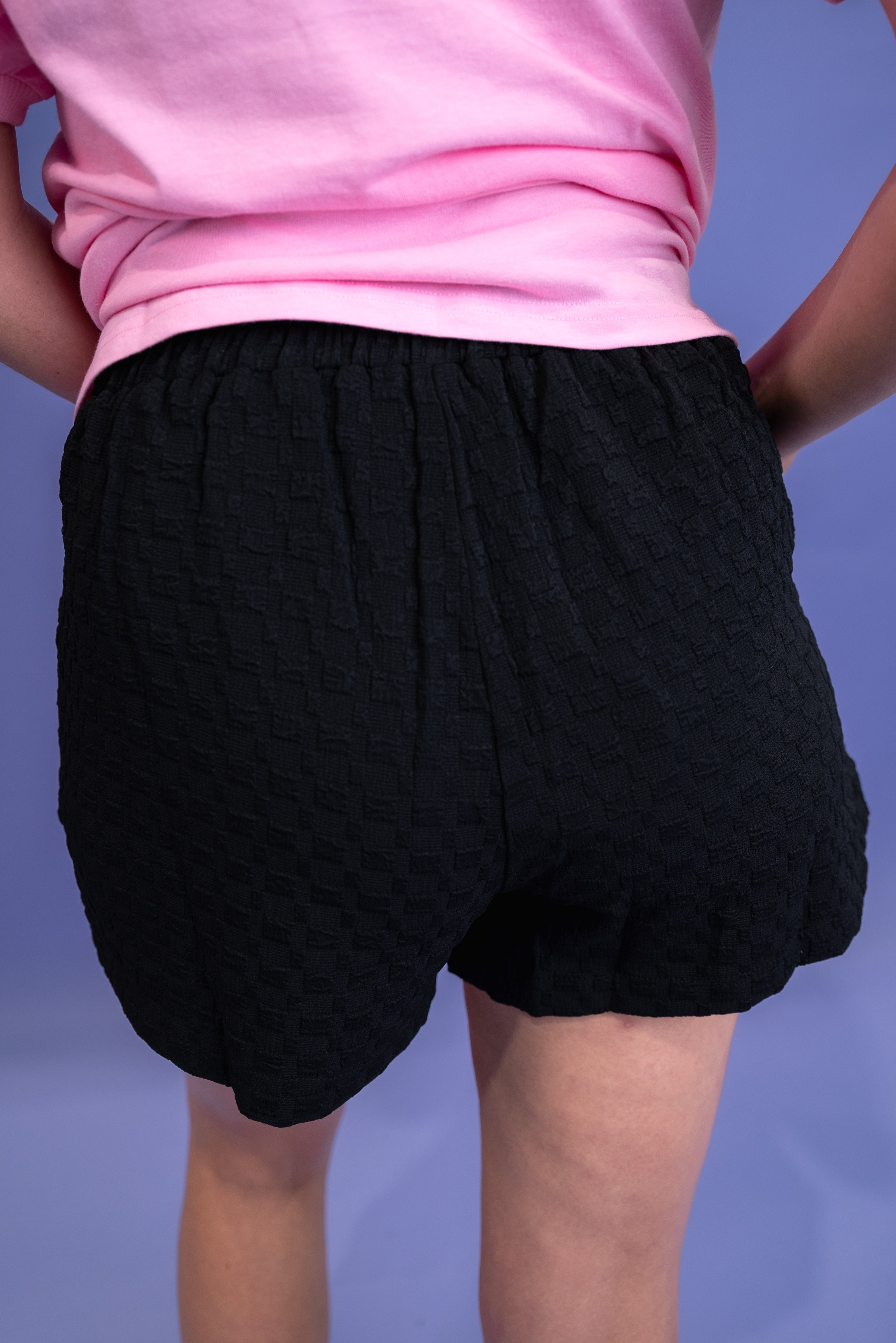 Relaxed Charm Pocket Shorts - Black