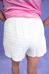 Relaxed Charm Pocket Shorts - Off White