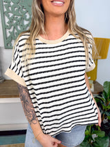 Relaxed Stripe Top