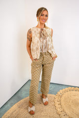 Retro Rhythm Wide Pants