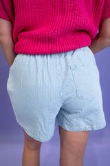 Retro Stroll Denim Shorts