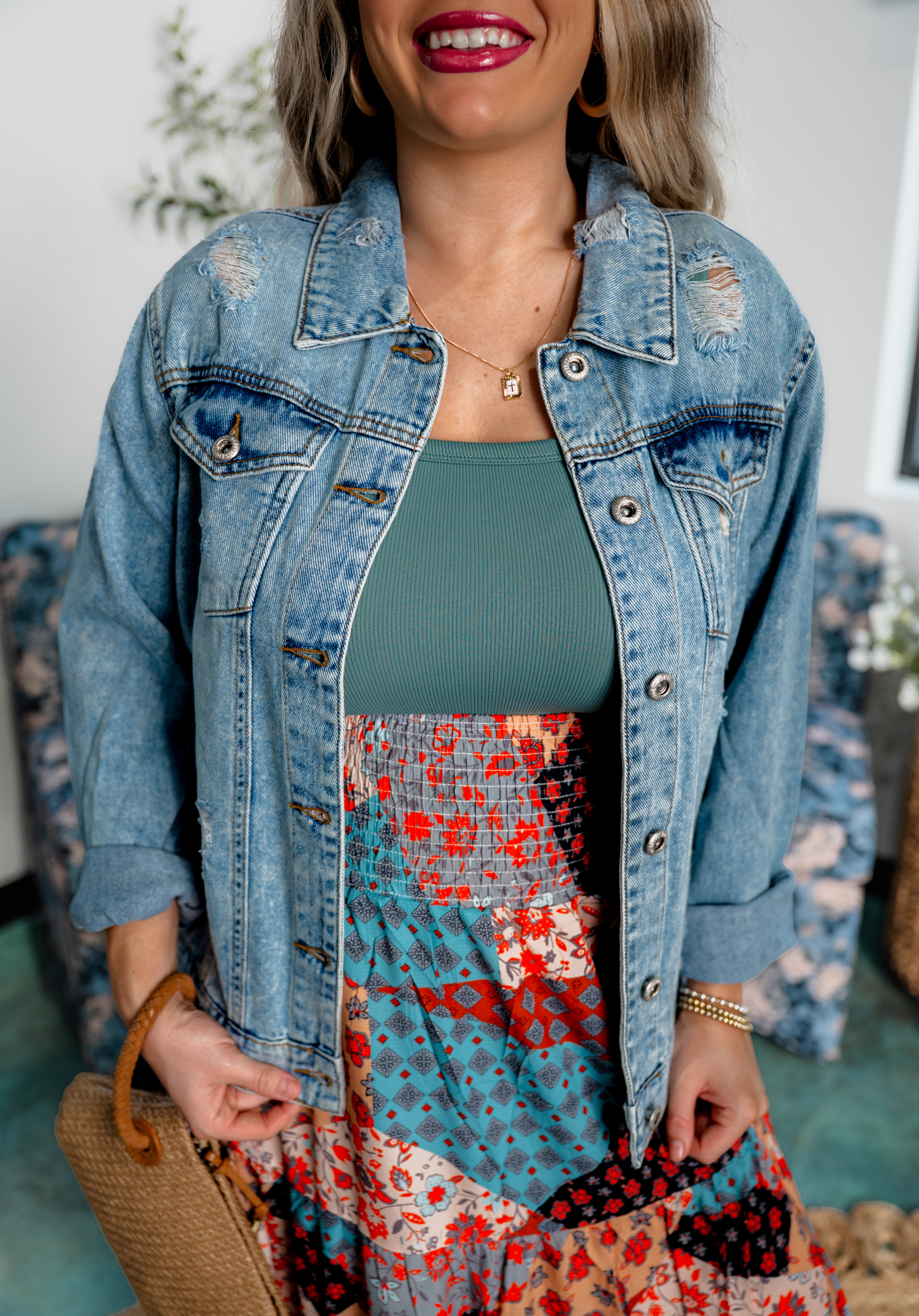 Ripped & Ready Denim Jacket - Light