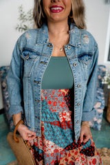 Ripped & Ready Denim Jacket - Light