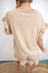 Ruffle Bloom Lounge Set