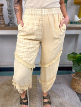 Ruffle Tiered Boho Lounge Pants