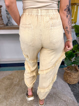 Ruffle Tiered Boho Lounge Pants