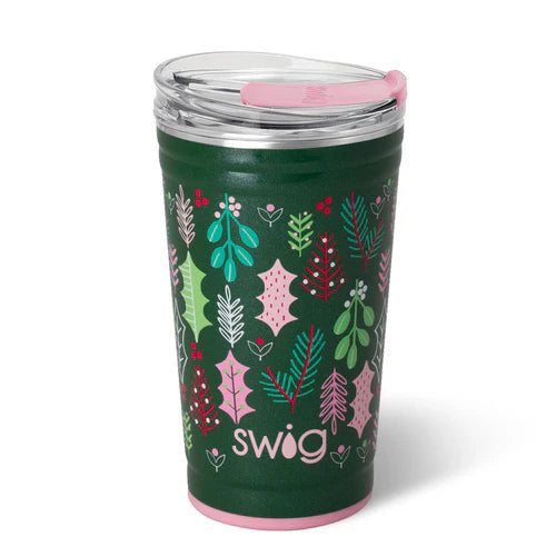 SWIG - Merry Mistletoe Party Cup 24OZ