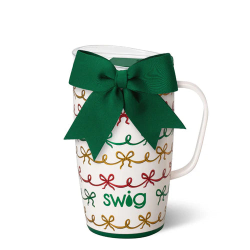 SWIG - Christmas Bow Travel Mug 18OZ