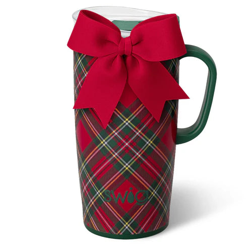 SWIG - Christmas Plaid Travel Mug 22OZ