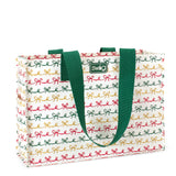 SWIG - Christmas Bows Reusable Gift Bag - Large