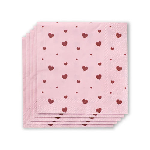 Sweethearts Cocktail Napkins FINAL SALE