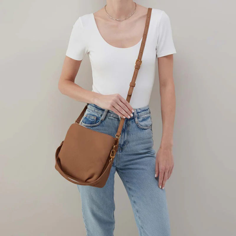 HOBO Starr Convertible Shoulder Bag - Timber Brown