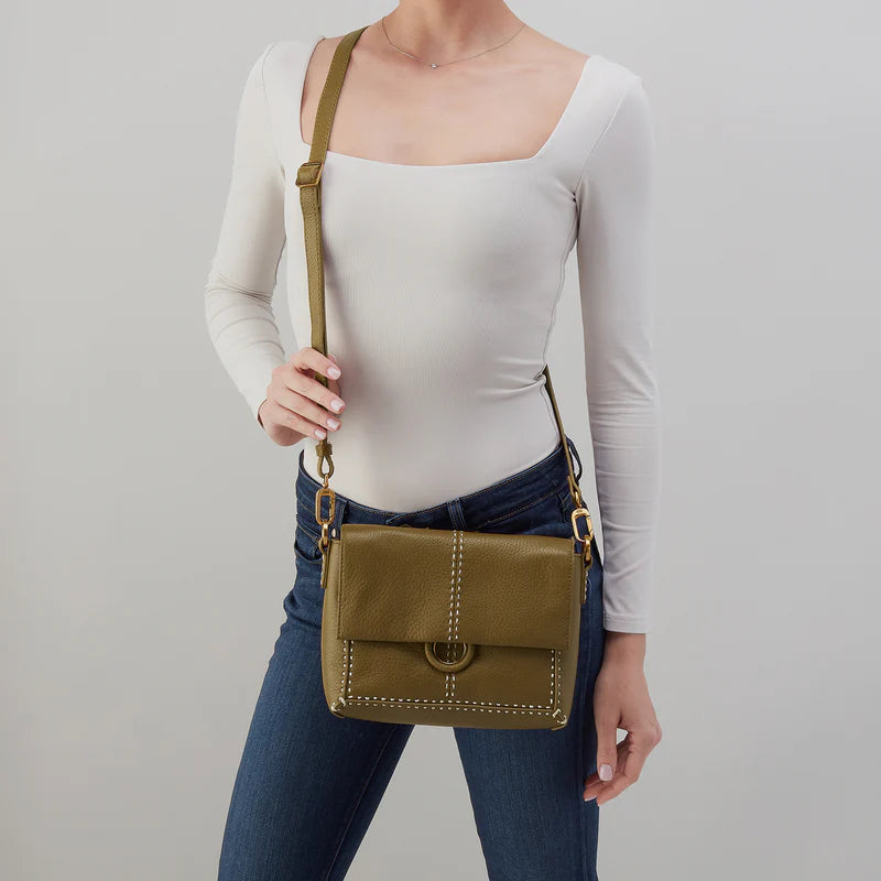 HOBO Austin Flap Crossbody - Sunlit Sage