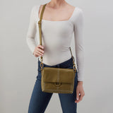 HOBO Austin Flap Crossbody - Sunlit Sage