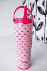 SWIG - Flamingos To-Go Tumbler 30oz