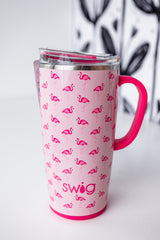 SWIG - Flamingos Travel Mug 22oz
