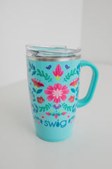 SWIG - Flora Azul Travel Mug 18oz