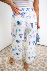 Salty Air Flow Pants - Blue Mix