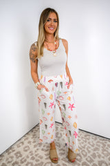 Salty Air Flow Pants - Coral Mix