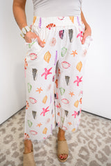 Salty Air Flow Pants - Coral Mix