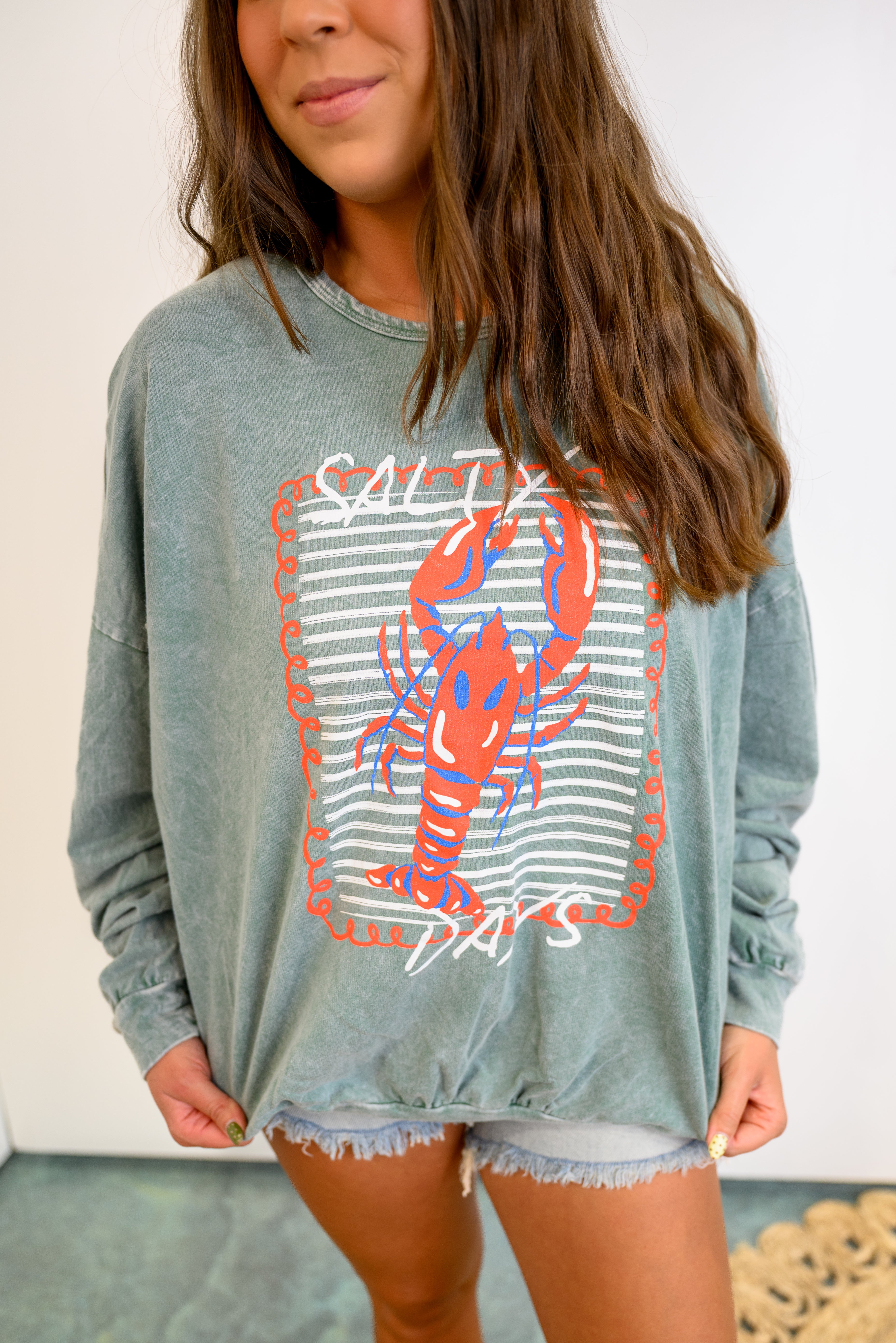 Salty Days Fisherman Sweatshirt