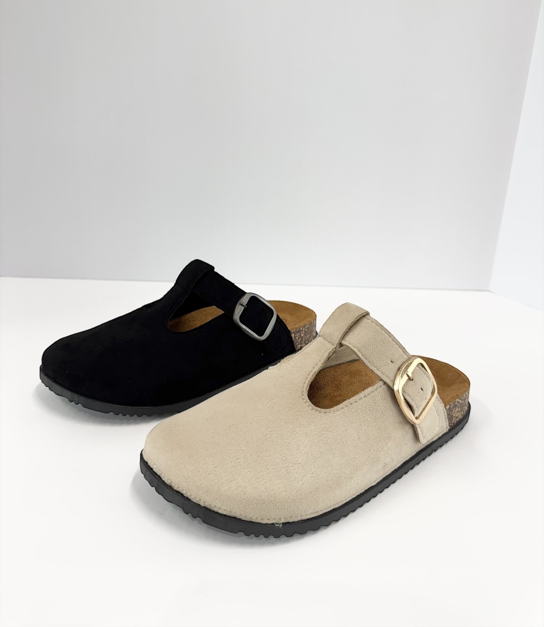 Cork Mule Flats - Sand Final Sale