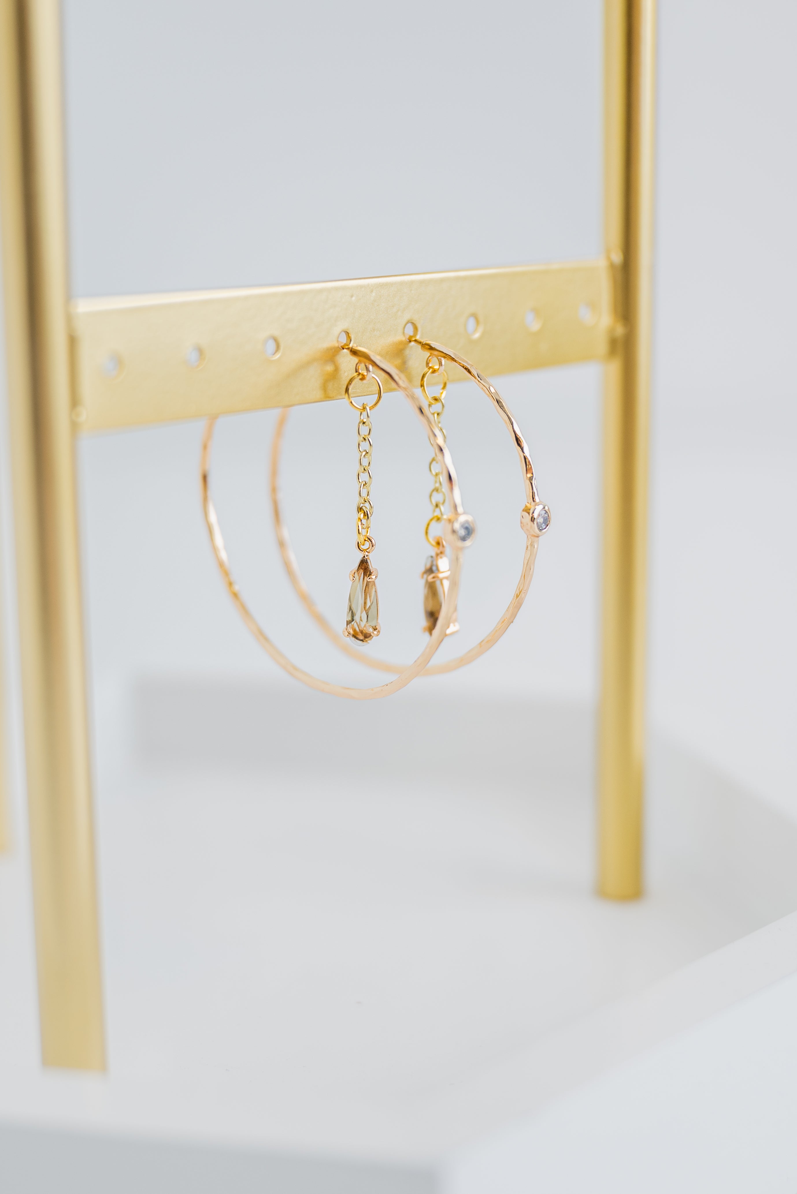 Scottie Hoop Earrings