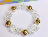 Treasure Jewels Clearly Understated Beaded Bracelet
