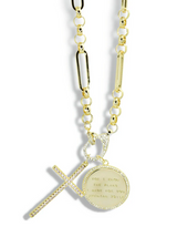 Treasure Jewels Jeremiah 29:11 Gold Necklace