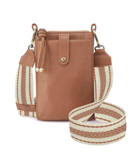 HOBO Cass Phone Crossbody - Brown Sugar